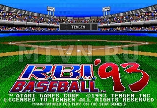 R.B.I. Baseball 93