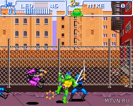 Teenage Mutant Ninja Turtles 4 Turtles in Time